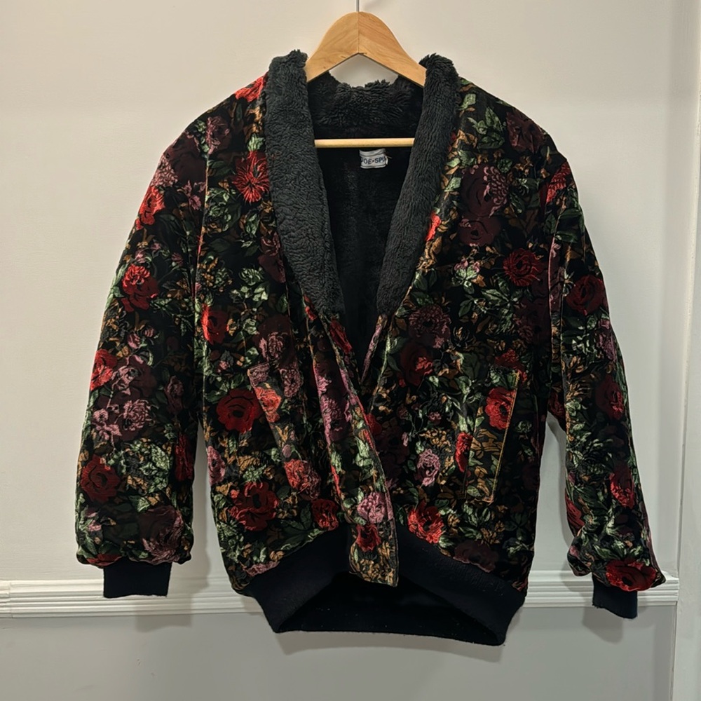 Vintage floral jacket